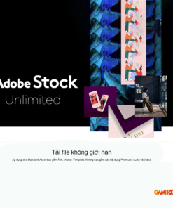 Tài khoản Adobe Stock tải không giới hạn