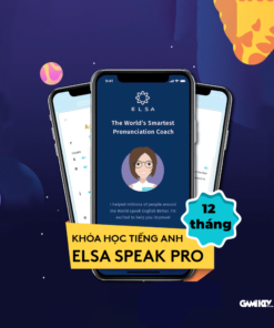 Nâng cấp tài khoản Elsa Speak Pro 12 tháng