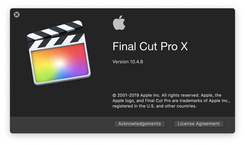 Tài khoản Final Cut Pro X 2022 for Mac