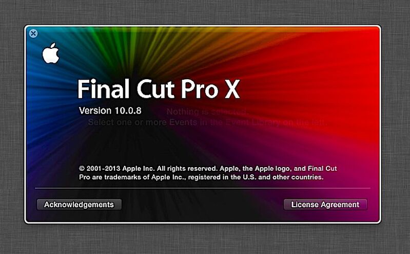 Tài khoản Final Cut Pro X 2022 for Mac