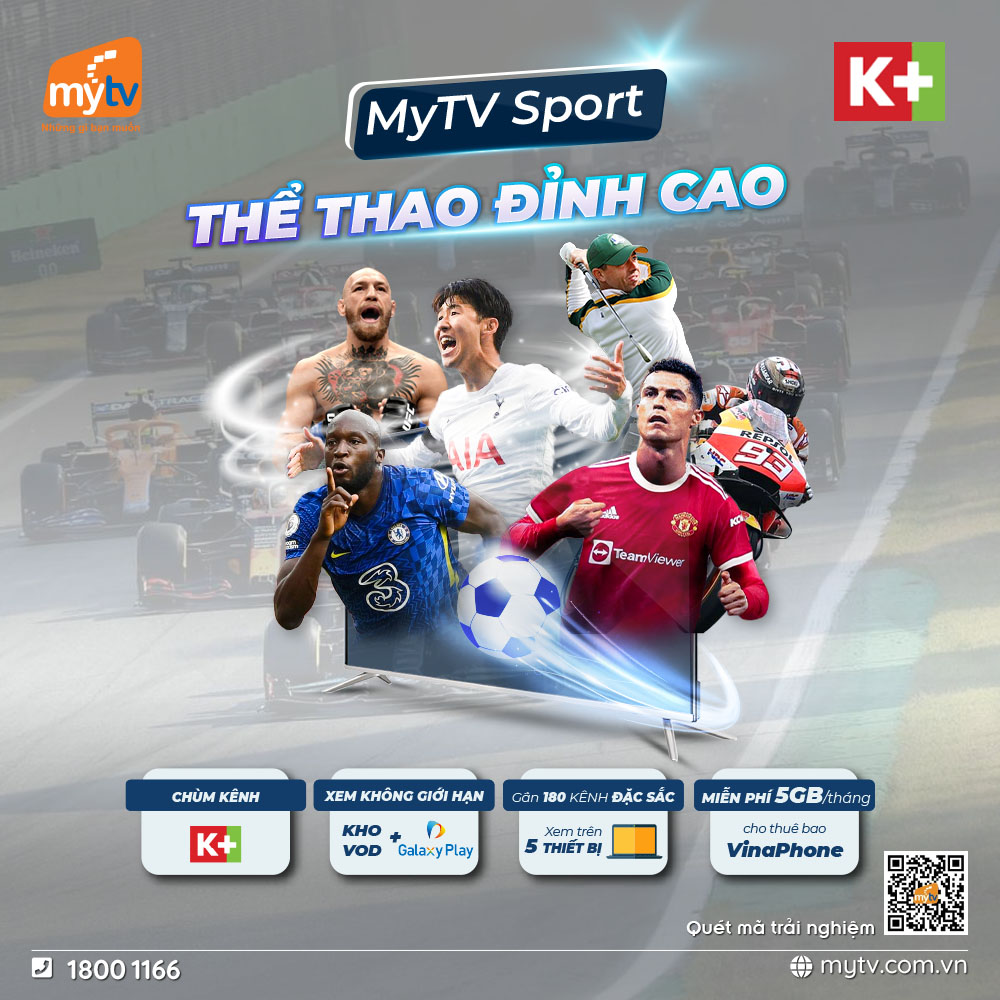 Nâng cấp MyTV Gói SPORT