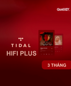 Tài khoản Tidal Hifi Plus 3 tháng dùng riêng