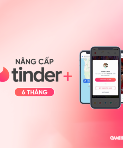 Mã kích hoạt Tinder Plus 6 tháng