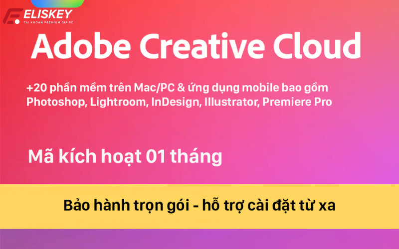 Mua tài khoản Adobe bản quyền