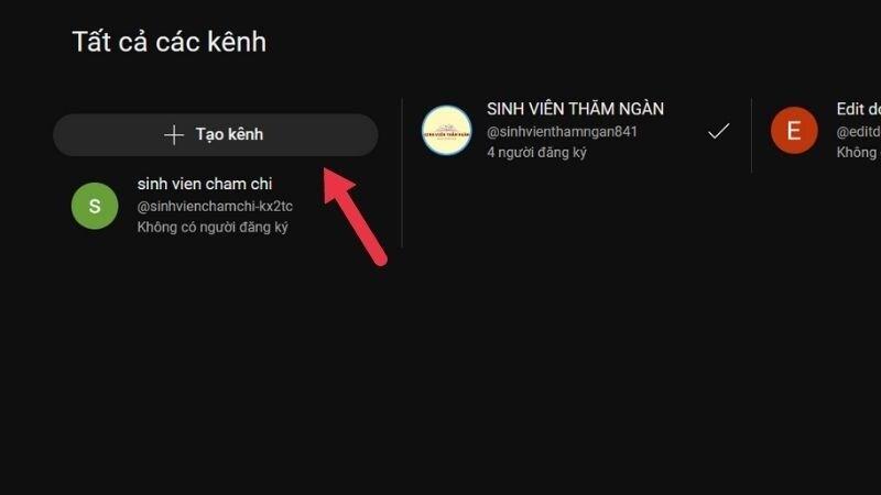 Cách chuyển kênh đã đăng ký sang tài khoản Youtube khác