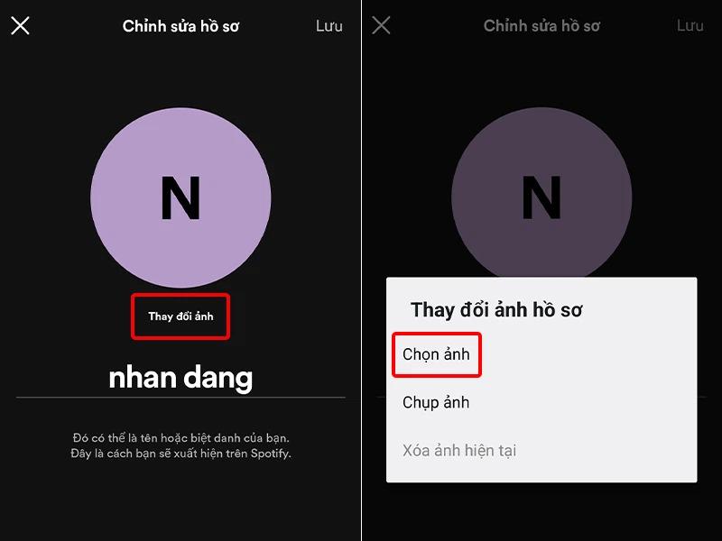 Cách đổi tên tài khoản Spotify