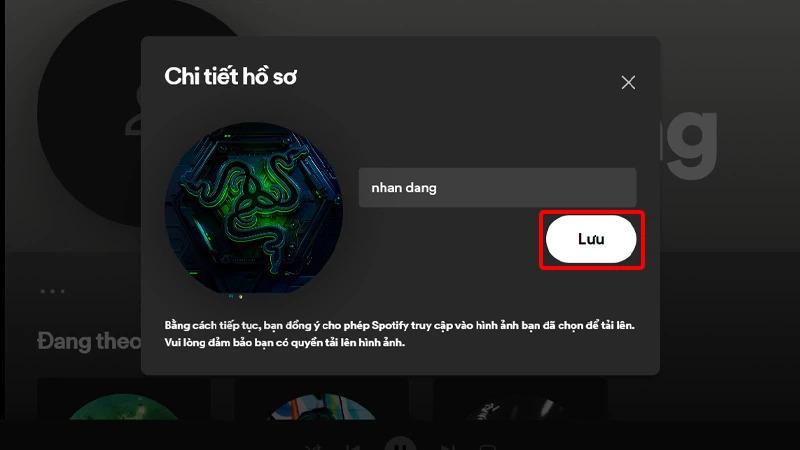 Cách đổi tên tài khoản Spotify