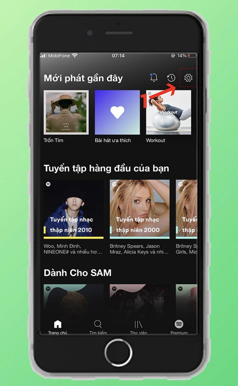 Cách đổi tên tài khoản Spotify