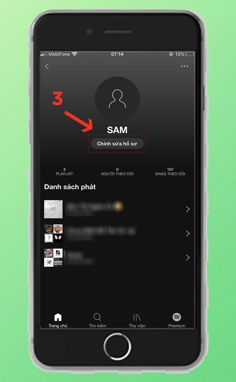 Cách đổi tên tài khoản Spotify