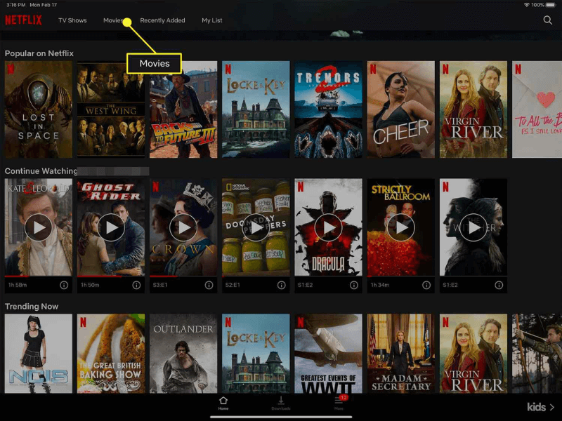 cách download video trên netflix