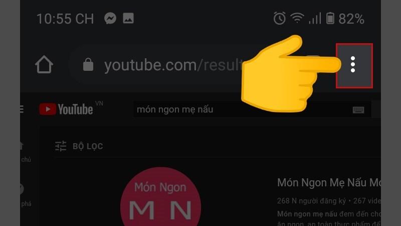 Cách nghe nhạc YouTube tắt màn hình trên điện thoại Android