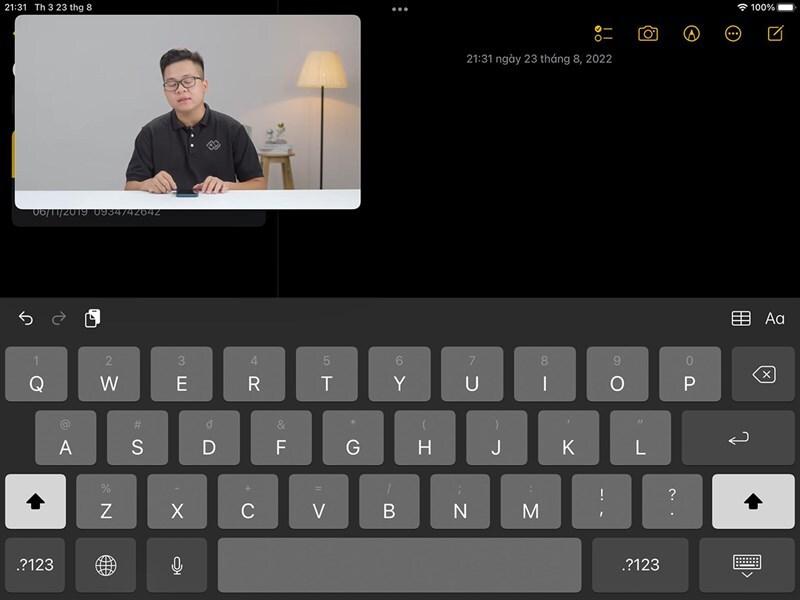 Cách thu nhỏ video youtube trên ipad