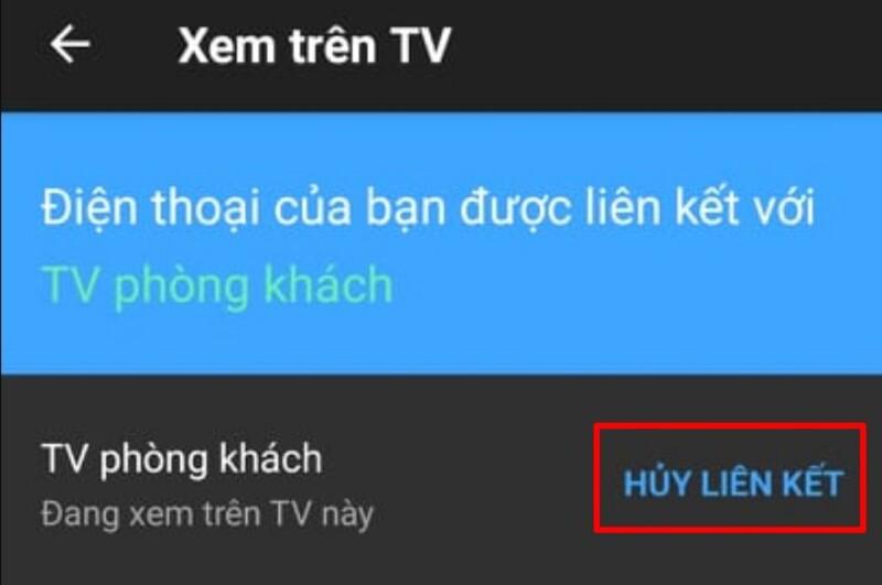 Hướng dẫn phát youtube từ điện thoại lên tivi