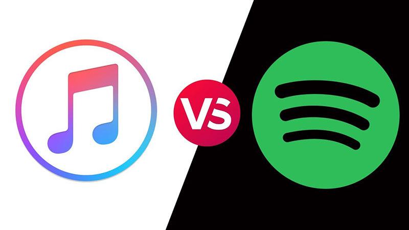 So sánh Spotify vs Apple Music