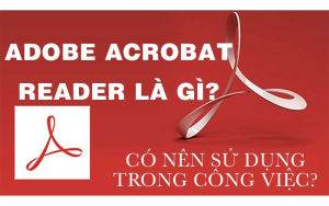 Adobe acrobat reader là gì