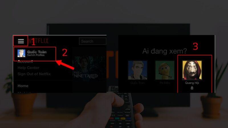 cách chỉnh tiếng việt netflix