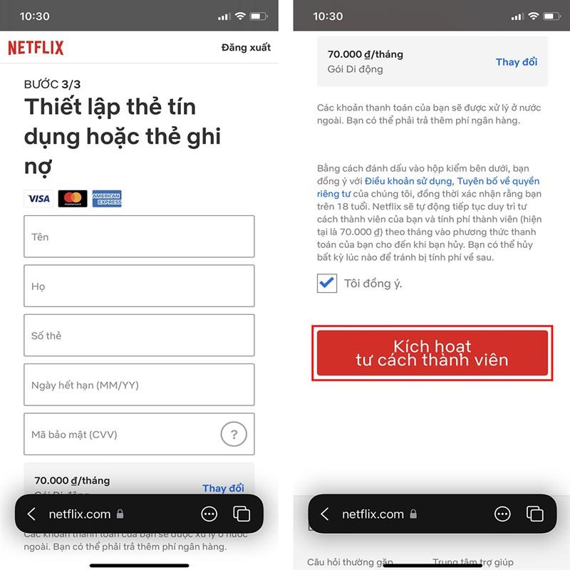 cách đăng ký netflix trên iphone