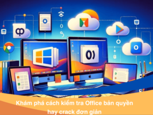 cách kiểm tra phiên bản office