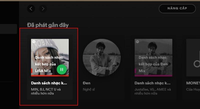 cách lặp lại bài hát trên spotify