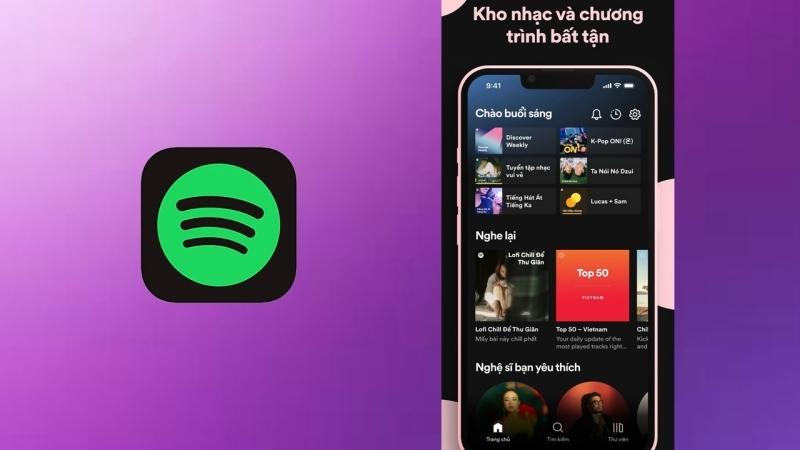 cách stream trên Spotify