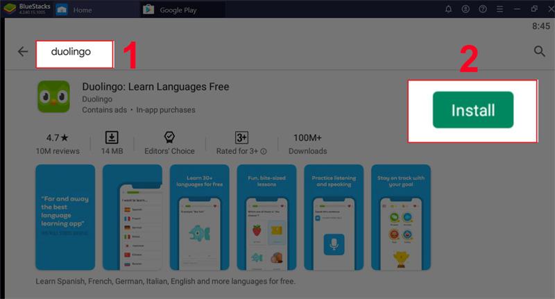 cách tải Duolingo về máy tính