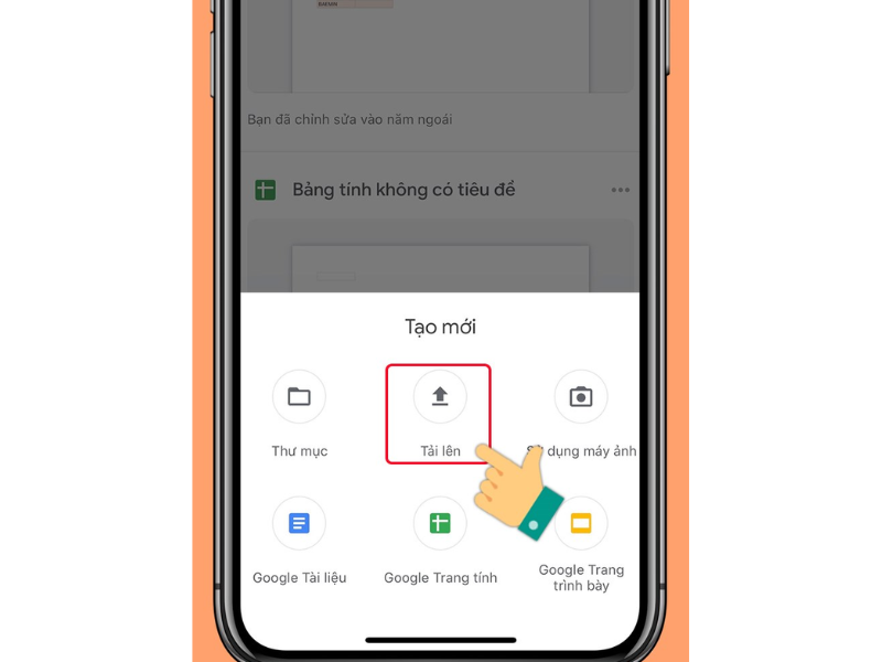 cách tải file lên google drive