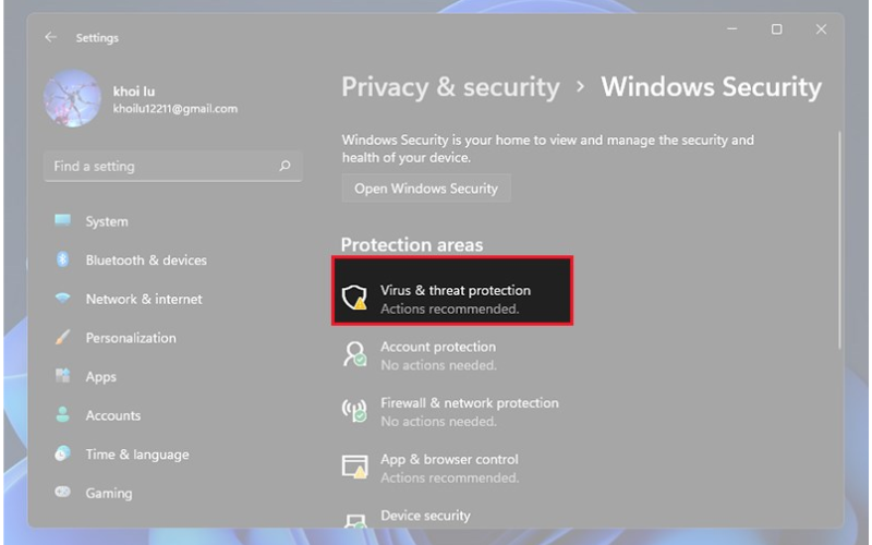 cách tắt Windows Defender