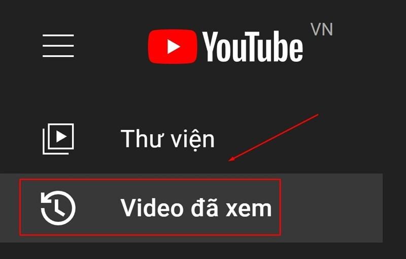 cách xóa lịch sử tìm kiếm trên youtube