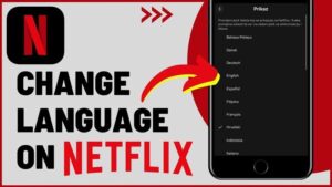 Đổi ngôn ngữ Netflix