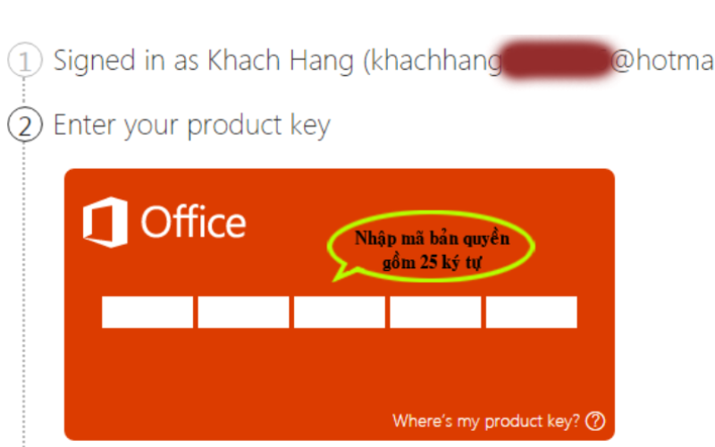 hết hạn office 365