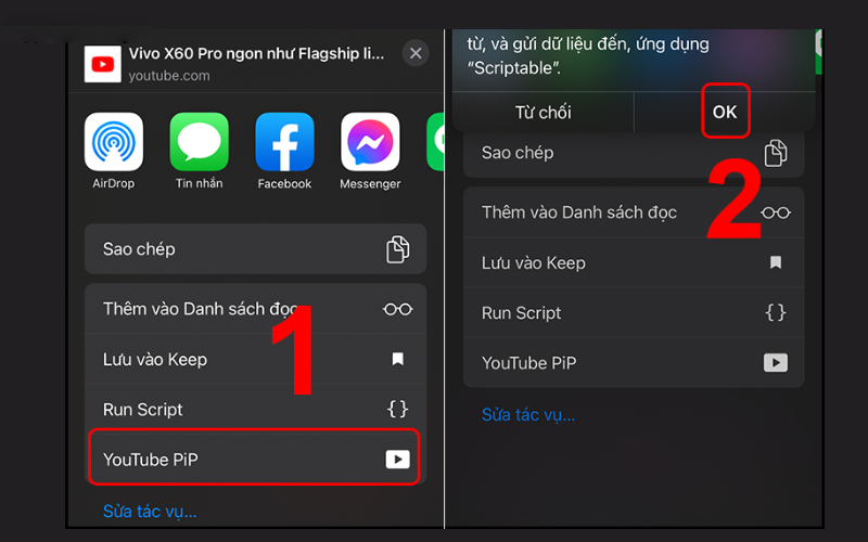 Lỗi Picture in Picture trên YouTube Premium không hoạt động