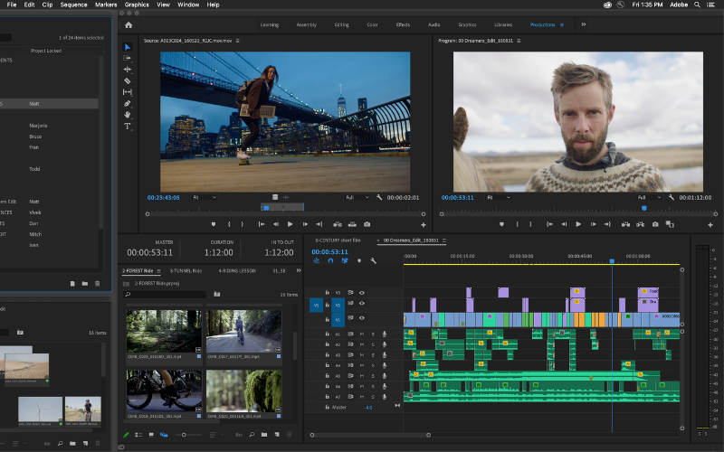 so sánh davinci resolve và adobe premiere