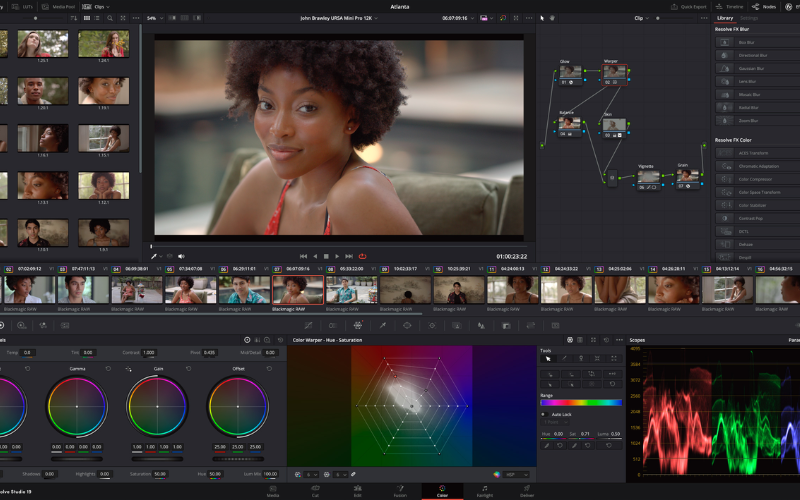 so sánh davinci resolve và adobe premiere