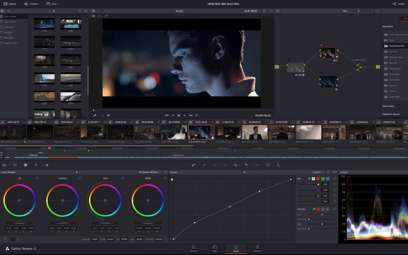 so sánh davinci resolve và adobe premiere