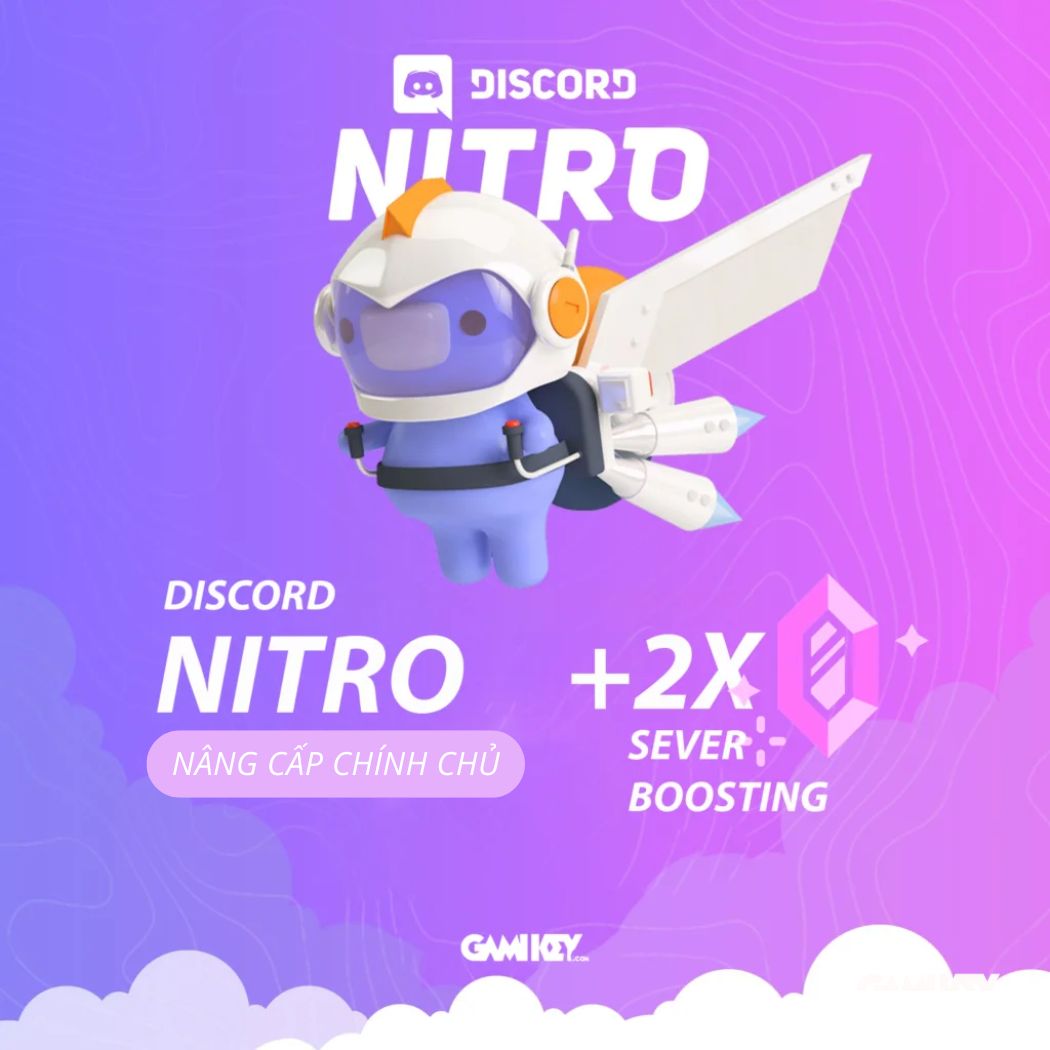 Nâng cấp Discord Nitro 2 Boost