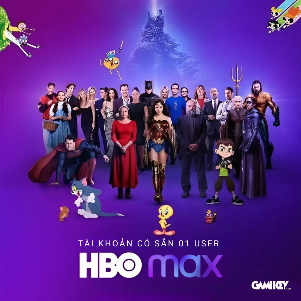 Tài khoản HBO Max 01 User