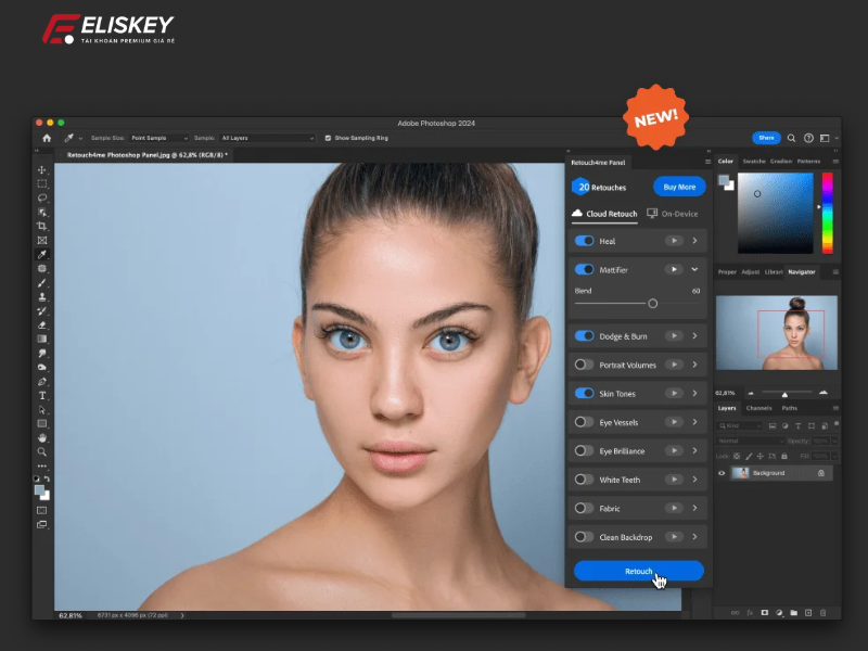 Tài khoản Retouch4me