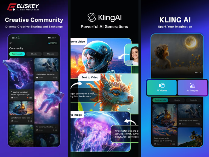 Mua tài khoản Kling AI