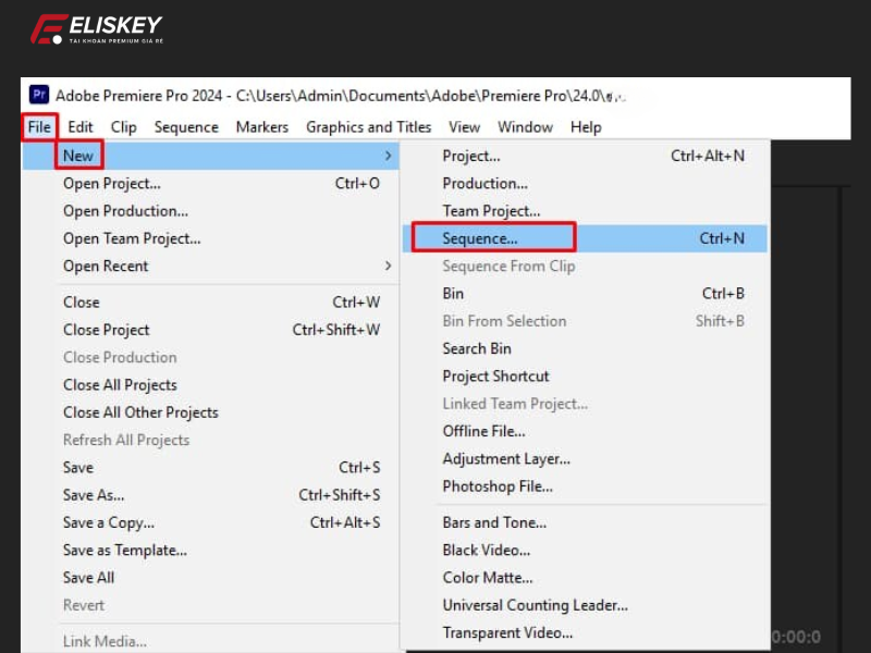 cách chèn ảnh vào Adobe Premiere