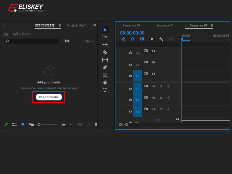 cách chèn ảnh vào Adobe Premiere