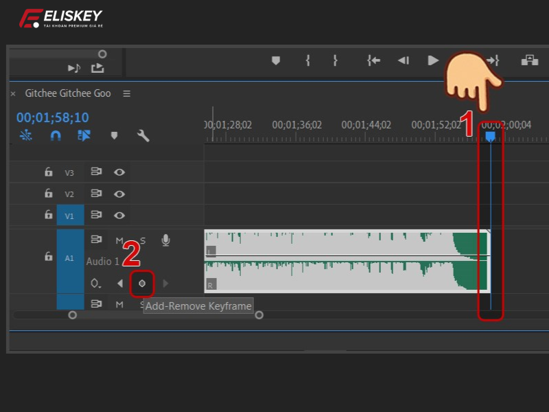 cách chỉnh âm thanh trong Adobe Premiere