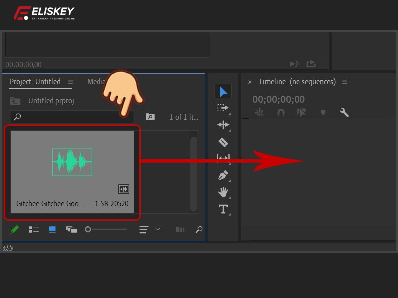 cách chỉnh âm thanh trong Adobe Premiere