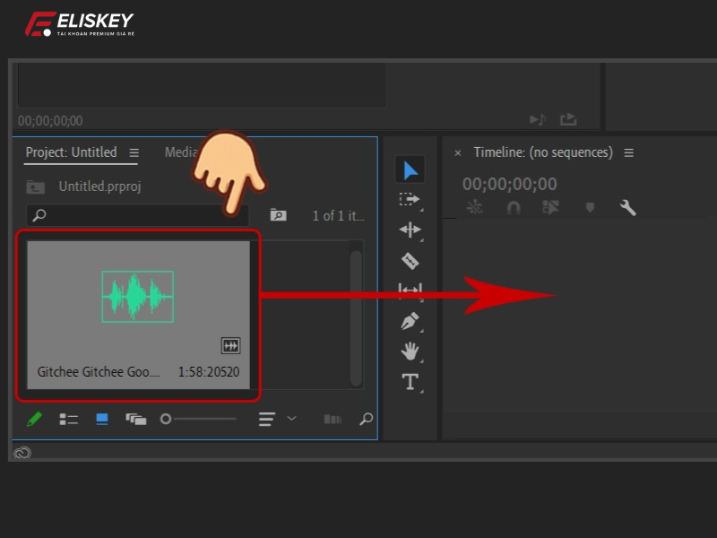 cách chỉnh âm thanh trong Adobe Premiere