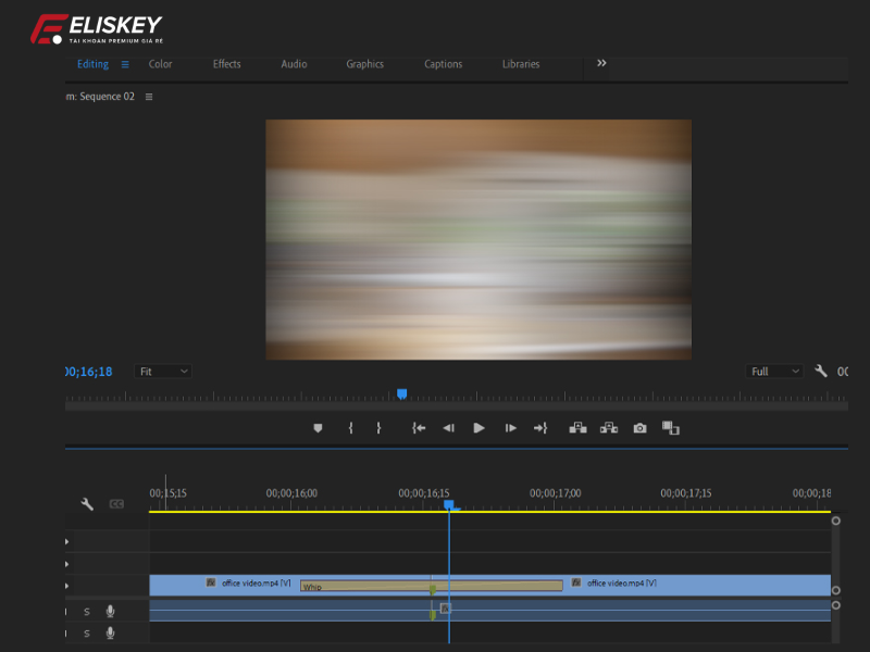 cách chuyển cảnh trong adobe premiere