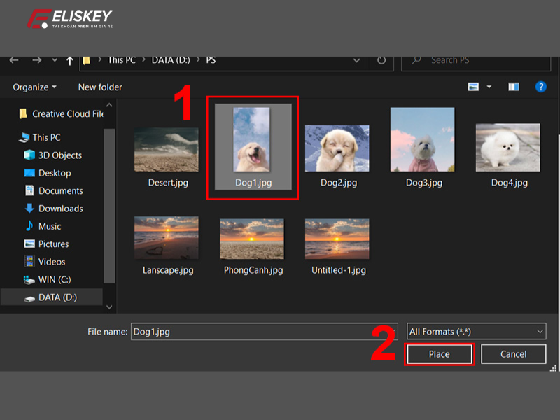cách ghép ảnh bằng Adobe Photoshop