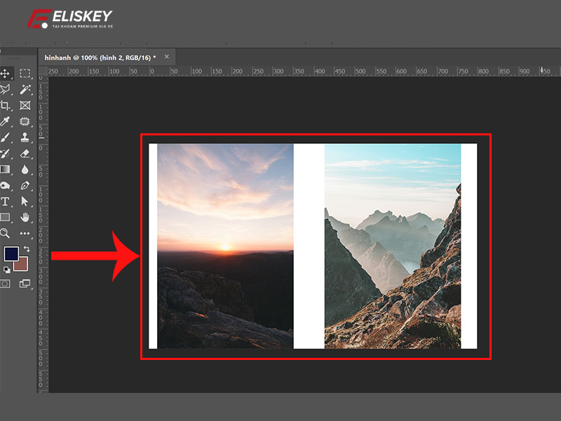 cách ghép ảnh bằng Adobe Photoshop