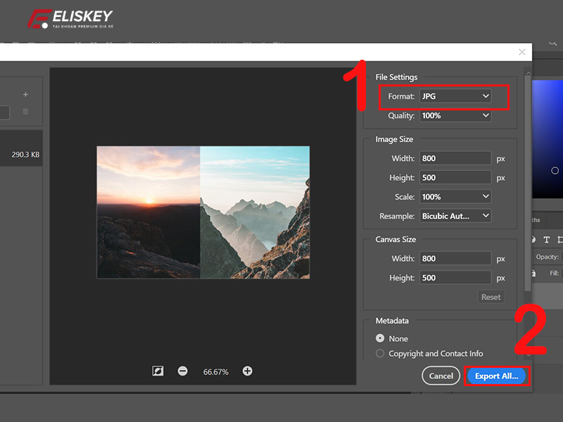 cách ghép ảnh bằng Adobe Photoshop