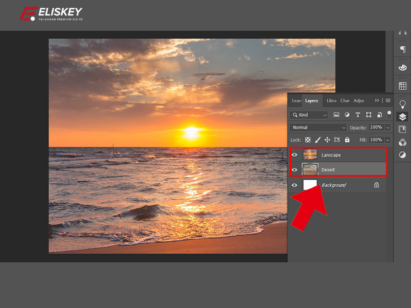 cách ghép ảnh bằng Adobe Photoshop