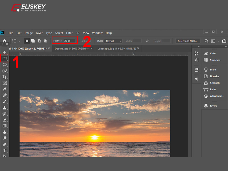 cách ghép ảnh bằng Adobe Photoshop