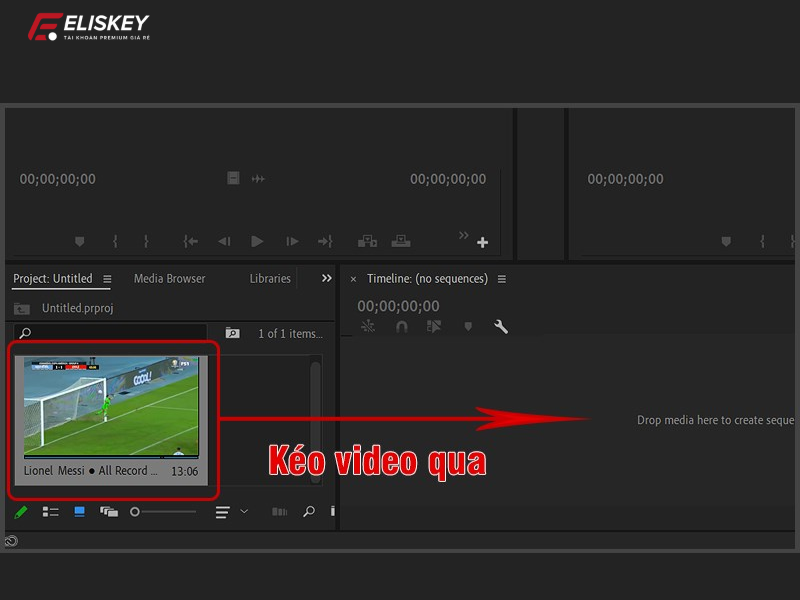 cách làm chữ chạy trên Adobe Premiere